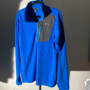 Tall Large Men Eddie Bauer pullover light jacket